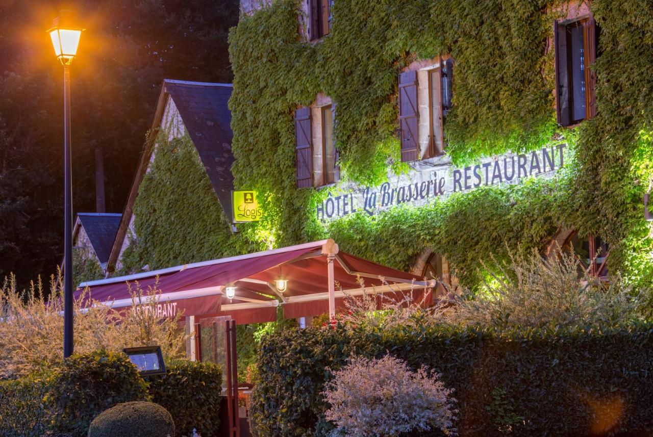 Logis Hotel Restaurant La Brasserie Treignac Dış mekan fotoğraf